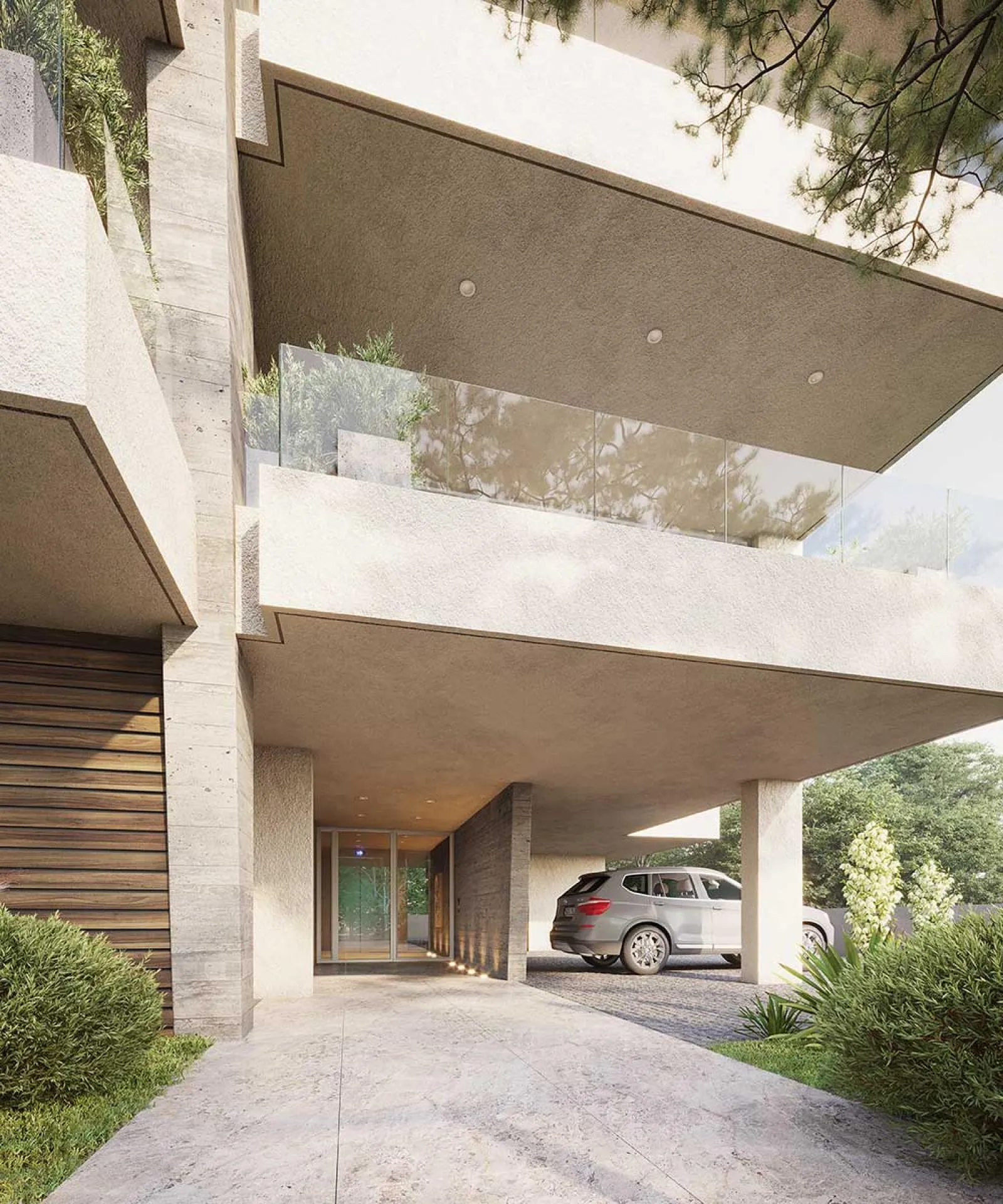 Pinewood Residences entrance