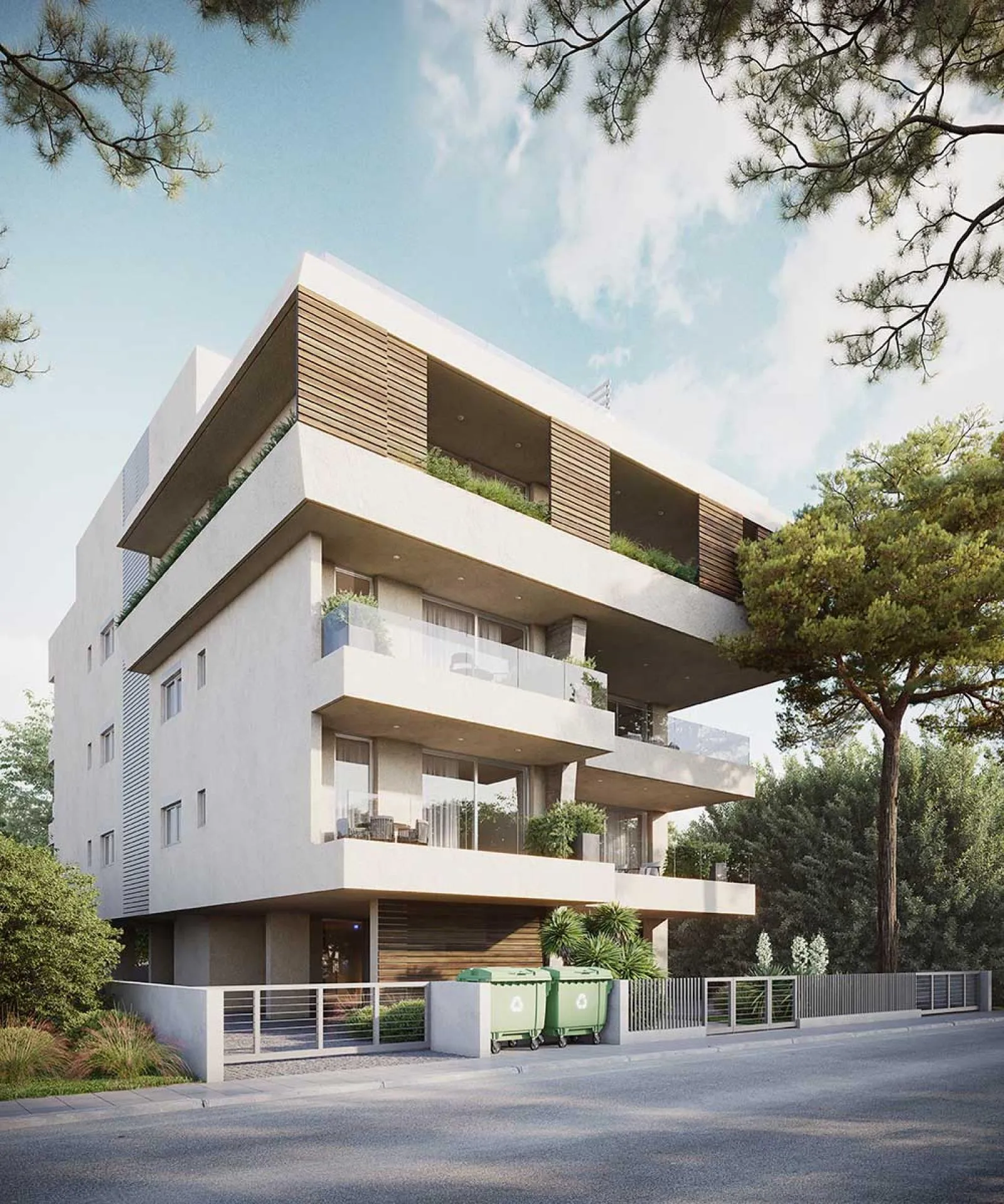 Pinewood Residences Engomi Nicosia North West View