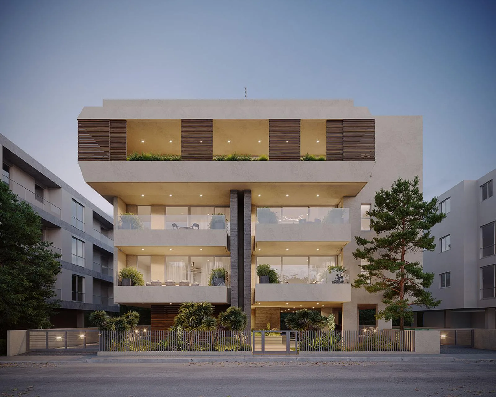 Sunset Residences Engomi Nicosia West View