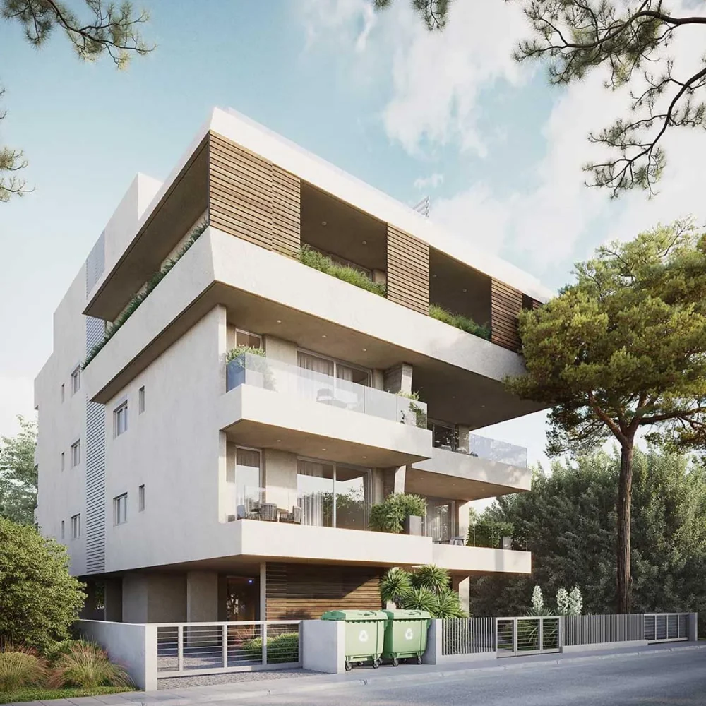 Pinewood Residences Engomi Nicosia North West View