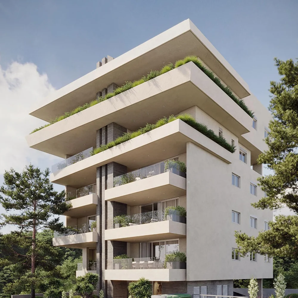 Hilltop Residences Agioi Omologites Nicosia South East View