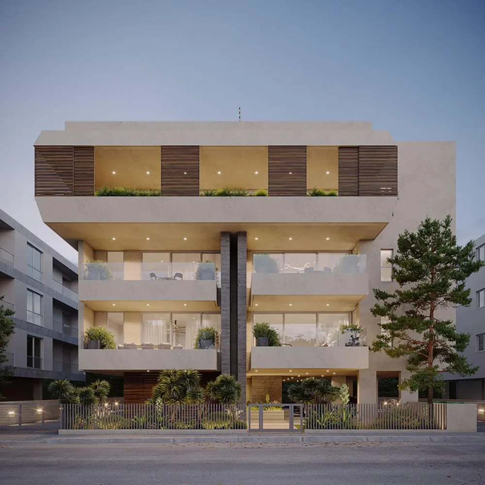 Sunset Residences Engomi Nicosia West View